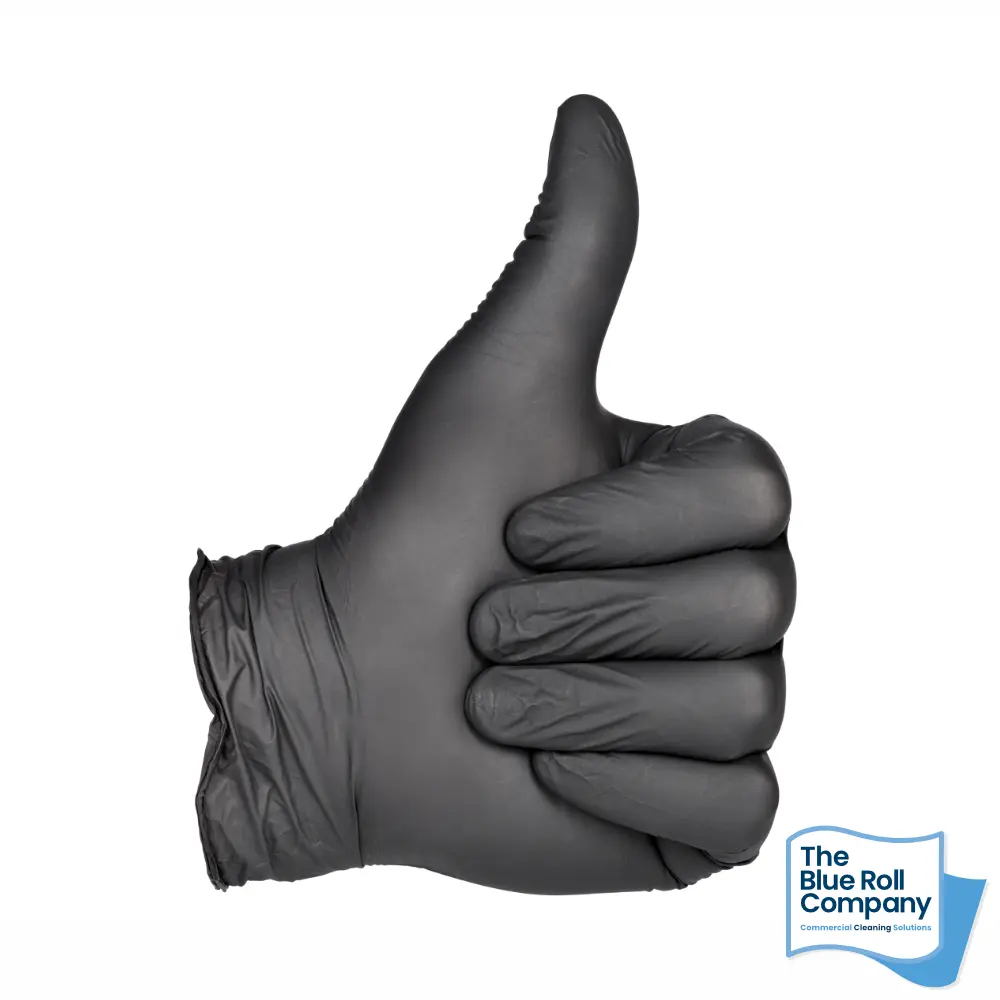 Black Nitrile Gloves - Powder Free