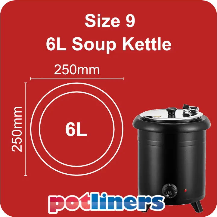 Potliner - Size 9